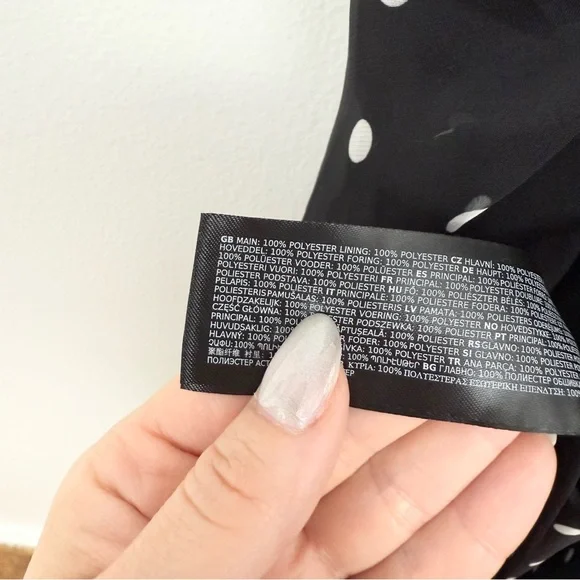 Ever New Brandy Polka Dot Maxi Dress Black White Sheer Overlay Romantic Size 12 - Picture 7 of 8